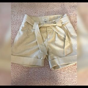 Cache tweed shorts
